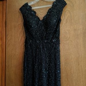 Black Blush Prom Dress